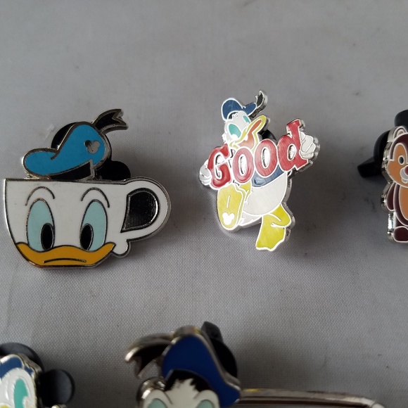 Disney Trading Pin Donald Duck & Dale Lot of 6 - Picture 2 of 6